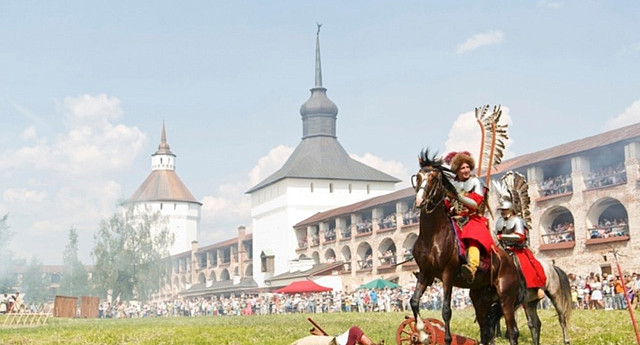Historical reenactment festival "Kirillo- Belozersky Siege" in Kirillov District
