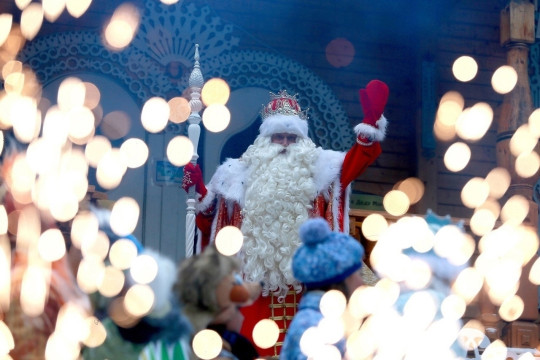 On Nov 18th Ded Moroz will celebrate his birthday at his wooden palace in Veliky Ustyug
