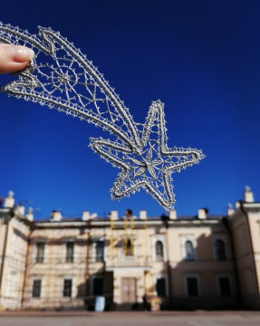 First lace stars for a large-scale action of the International Lace Festival VITA LACE were received at Vologda State Museum-Reserve