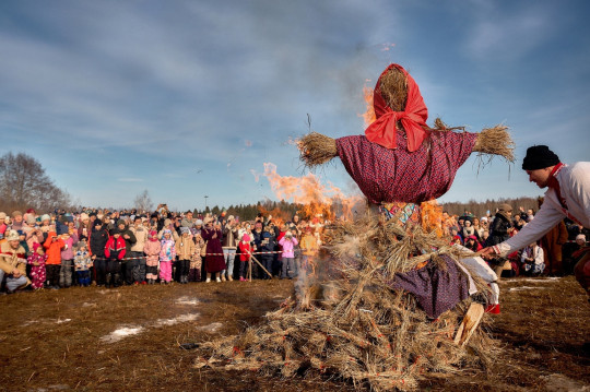 Russian Pancake week called "Maslyanitsa" (Shrovetide) will be celebrated from Monday February 24th to Sunday March 2nd